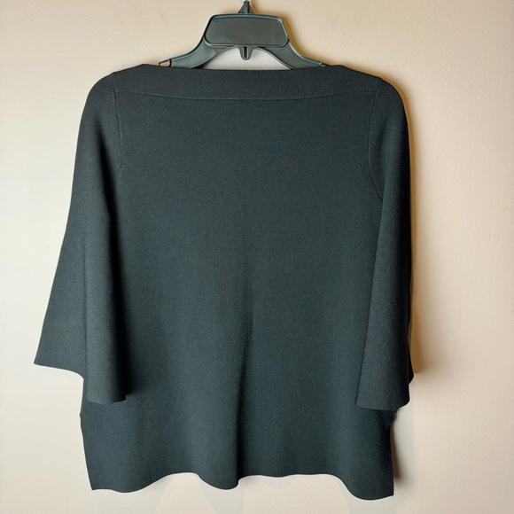 Scanlan Theodore Micro Crepe Boat Neck Sweater M - Picture 11 of 15